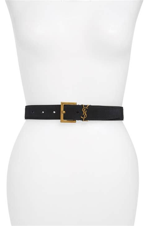 suede ysl belt|saint laurent belts.